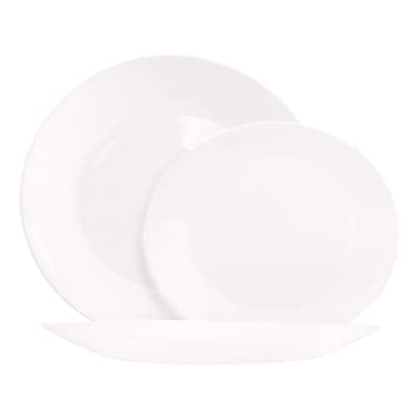 Service Set, Ceramic White 18 PCS