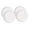 Oslo Alent Blue Rim Dinner Plate Set, 4 PCS