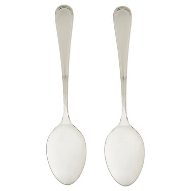 Kasa Chromolite Table Spoon, Silver, 2 PCS