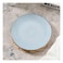 Hand Painted Dessert Plate, Blue