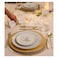 Cutlery Set, Gold, 24 PCS