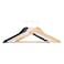Wooden Hangers Set, White, 8 PCS
