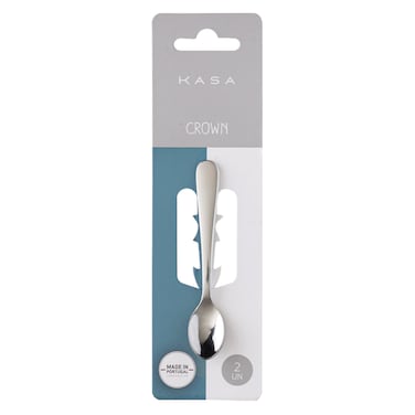 Kasa Crown Coffee Spoons Set, 2 PCS