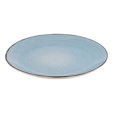 Hand Painted Dinner Plate, Blue