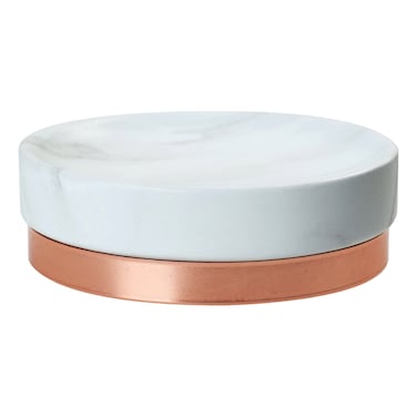 صحن صابون للمرحاض بتأثير الرخام