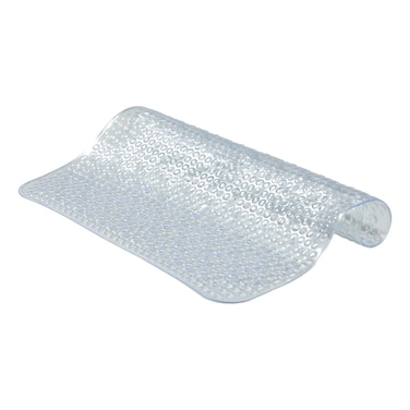 Kasa Poliban PVC Shower Mat, Transparent, 44x44cm