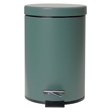 Round Toilet Bucket, Green, 3L