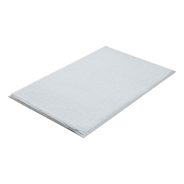 Microfiber Toilet Mat, White