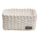 Kasa Rectangular Basket, Large, White