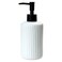 موزع صابون سائل للحمام، أبيض