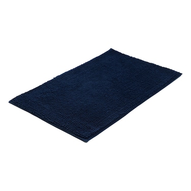 Microfiber Toilet Mat, Blue
