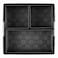 Storage Baskets, Black 4 PCS