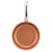 مقلاة فرن من الألومنيوم والنحاس، 24 سم