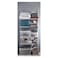 Storage Organizer Box with Lid, Transparent, 42L