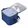 Kasa Food Holder Suitcase with 3 Lunch Box, Blue