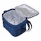 Kasa Food Holder Suitcase with 3 Lunch Box, Blue