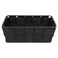 VIGO Woven Storage Basket Black, 10x5x15cm