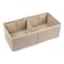 8 Compartments Drawer Organizer, Beige