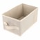 Rectangular Organizer, Beige, 15x18x30cm