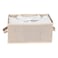 Rectangular Organizer, Beige, 15x18x30cm
