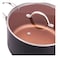 Aluminum Copper Oven Casserole, 24cm