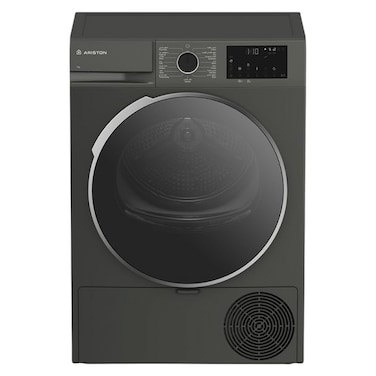 Ariston Front Load Dryer ARDC082SM, 8 kg, Extra Heat, Grey