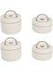 Adult Lunch Box, Portable Insulated Lunch Containers Set, Stackable Stainless Steel Lunch Boxes with Thermal Lunch Bag Soup Bowl, Leakproof Food Container for Microwaveable (4 Box)