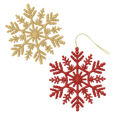 ندفة ثلج عيد الميلاد 9185-45، قطعتان