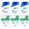 Head &amp; Shoulders Menthol Fresh Anti-Dandruff Shampoo, 350ml, Pack of 3