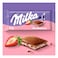 Milka Strawberry Chocolate Bar, 90g Pack of 20