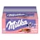 Milka Strawberry Chocolate Bar, 90g Pack of 20