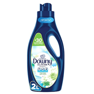 Downy All-in-One Concentrate Fabric Softener, Spring Fresh, (50 Washes), 2L 