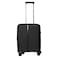 Track Sparkle 8 Wheel Luggage Hard Trolley, Black, 68cm