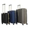 Track Sparkle 8 Wheel Luggage Hard Trolley, Navy, 68cm