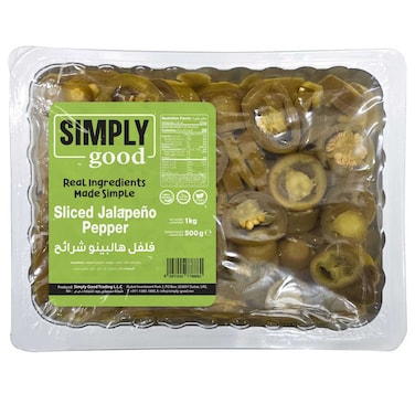Simply Good Sliced Jalapeno Pepper 500g