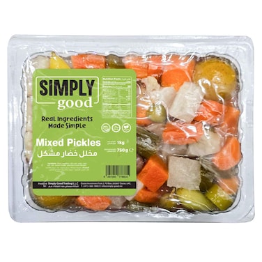 Simply Good Mixed Pickles 750g