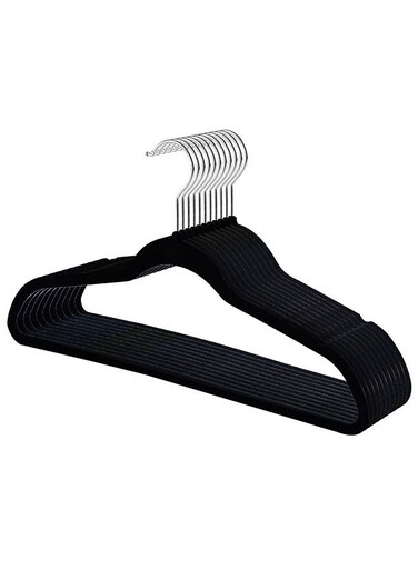 Pieces Non Slip Clothes Velvet Hanger Heavy Duty