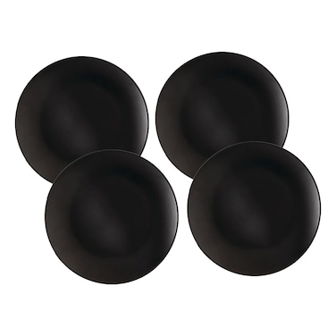 كاسا بورتو طقم أطباق عشاء، 4 قطع، رمادي