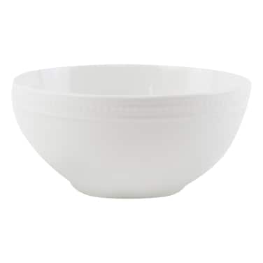 وعاء مقبلات منزلي، أبيض، 15.5 سم