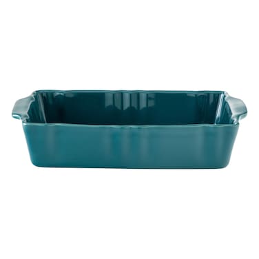 Wave Rectangle Baking Dish, Green, 30x18.5cm