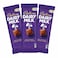 Cadbury Dairy Milk Classic Plain Milk Chocolate Bar, 85g Pack of 3