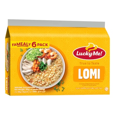 Lucky Me Lomi, 65g Pack of 6