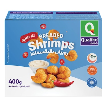 Qualiko Spicy Bread Shrimps, 400g