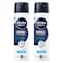 Nivea Men Derma Control Defend Extra Comfort 72h Pure Hyaluron+Pro-Vitamin B5 Anti-Perspirant Spray, 150ml Pack of 2