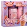 Comos Delicious Berry Yogurt Cream Shower and Bath Gel, Body Lotion and Body Mist Gift Set