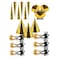 Happy New Year Party Set 15132, Gold, 18PCS