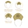 Happy New Year Tiara Pack 14569, 3PCS