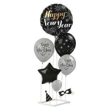 Happy New Year Stand Decor 14756, 95cm, 9PCS