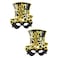 Happy New Year Eye Mask 13098, 2PCS