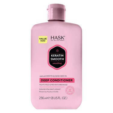 Hask Keratin Smooth Deep Conditioner, 236ml